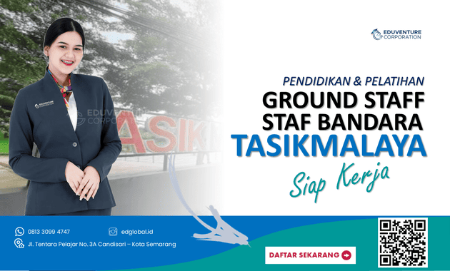 Ground Staff Bandara Airline Kuliah Pendidikan Penerbangan-tasikmalaya